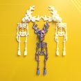 thumbnail image 3 of Skeleton Fridge 3D Printed Funny Skeleton Fridge Mini Fridge With Movable Joints Color Human Refrigerator Locker Halloween Decorations Christmas Decorations Bed Frame Clamp L Shape Toolbox Handle, 3 of 3