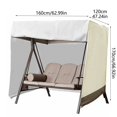 thumbnail image 3 of Outdoor Swing Cover All Season for Porch and Patio and Garden Swing Shade, 3 of 7