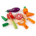 thumbnail image 1 of Children Wooden Kitchen Simulation Play House Toy Puzzle Magnetic Vegetables Fruit Cecilia Colorful Mini Toy Model Birthday Gift, 1 of 7