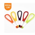 thumbnail image 2 of Czzoypi Rotating Eggbeater Whisk, Manual Whisk for Baking Cooking, Dual-Purpose Kitchen Tool with Scraper Edge for Non-Stick Pots Pans Bowls, Easy Storage Flat Close Design Food Grade Plastic,, 2 of 3