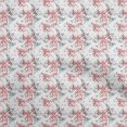 thumbnail image 1 of oneOone Cotton Poplin Maroon Fabric Abstracts Sewing Material Print Fabric By The Yard 42 Inch Wide, 1 of 5