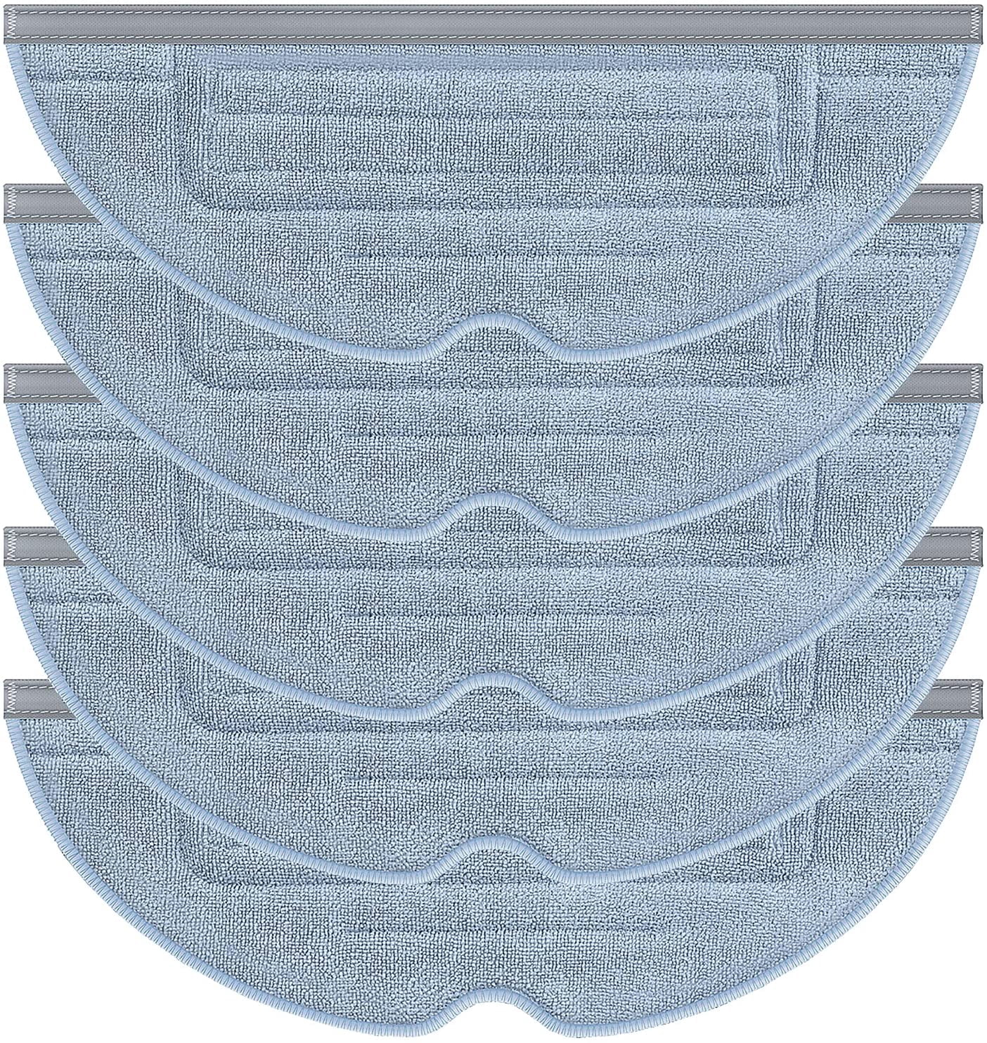 5 Pack Replacement Mops For Roborock T7 T7Plus S7 Vacuum Cleaner,Cleaning Cloths For Roborock S7 Vacuum Cleaner