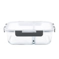 thumbnail image 1 of Mainstays Rectangle Glass Food Storage Container with Divider 1.3 L, 1 of 7