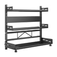 thumbnail image 1 of TopLLC Spice Rack Organizer Carbon Steel Kitchen Rack Organizer Counter Storage Shelf 3-Tier Bathroom Countertop Organizer Rack Organizer, 1 of 5