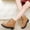 Yellow, variant on LSLJS Snow Boots Women's Casual Boots Winter Flat with Cotton Short Boots Women's Cotton Shoes
