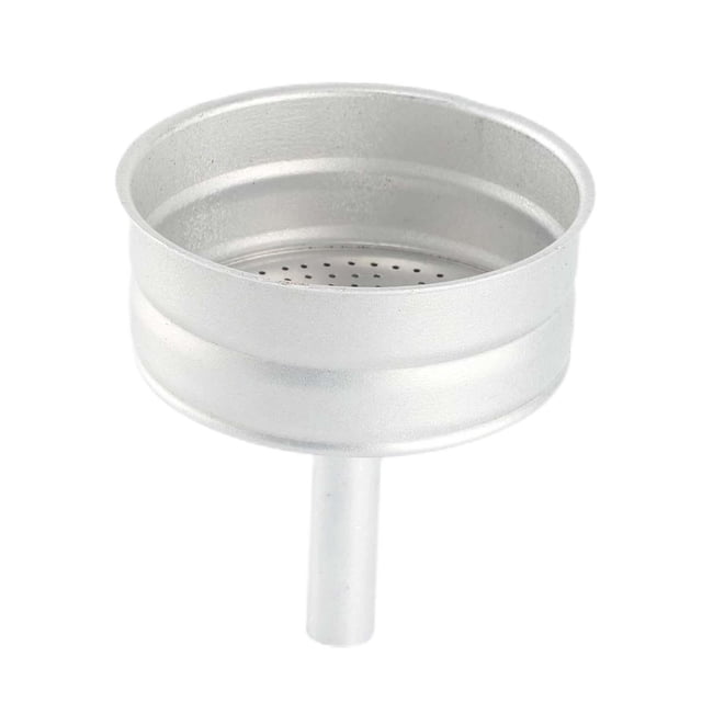Filtre à Entonnoir en Aluminium Portable pour Accessoires de Partie de Pot de Café 2 Tasses