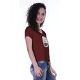 thumbnail image 4 of Moomaya T-shirt à Manches Courtes pour Femmes avec Col Rond, Écusson à Paillettes, Coupe Décontractée - 8G, 4 of 7