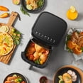 thumbnail image 3 of Ultima Cosa 5-L Air Fryer, Black - Viewing Glass, Digital Touchscreen, 3 of 8
