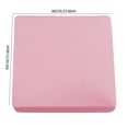 thumbnail image 3 of Cagogo Stretch Tablecloth, Elastic Square Table Cover, Washable Polyester Tablecloth, Waterproof Table Protector for Dining Table and Party Table, 33.86x33.86 Inches, 3 of 6