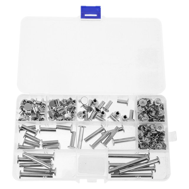 80 Ensembles de Rivets en Acier Inoxydable pour Amateurs d'Artisanat