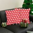 thumbnail image 1 of Amzcrzy Literie, Couvre-Lits, Courtepointes et Ensembles, Housses d'Oreiller de Noël 18x18 Pouces Ensemble d'Oreillers Décoratifs Sapin de Noël Rouges Décoration d'Hiver de Noël pour Maison Canapé Chambre Taie d'Oreiller, 1 of 6