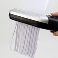thumbnail image 3 of Small Handheld Paper Shredder Cutting Tool Straight Cut Capacity 2L Desktop A4 A6 Paper Cutter, 3 of 6