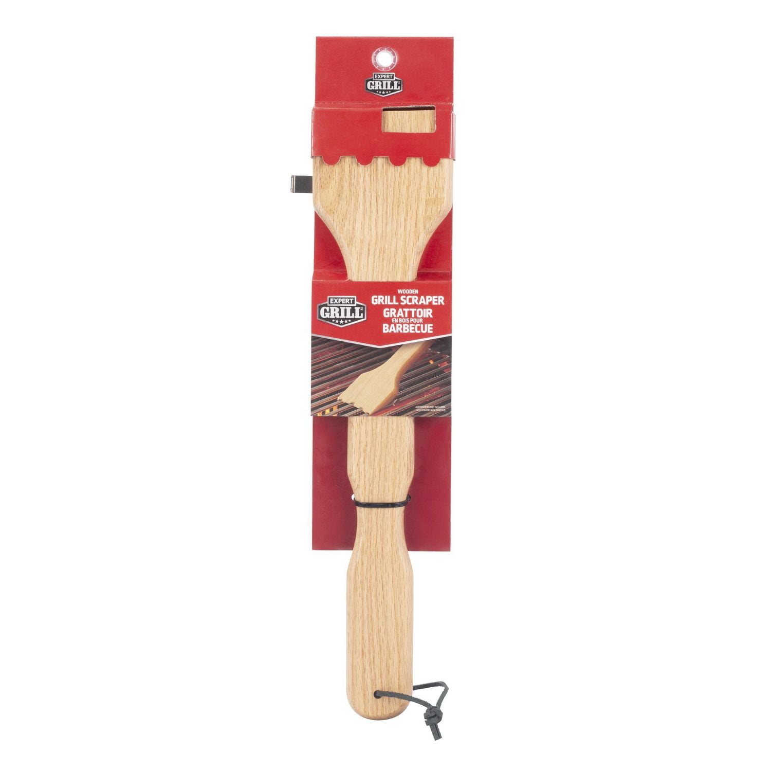 Râcleur de grille en bois Expert Grill, 1 pièce