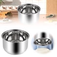 thumbnail image 1 of Bol Intérieur de Cuiseur à Riz en Acier Inoxydable 304 de Remplacement - Bol Intérieur Compatible avec Plusieurs Cuisinières, Casserole Durable pour Divers Modèles de Cuiseur à Riz, 1 of 1