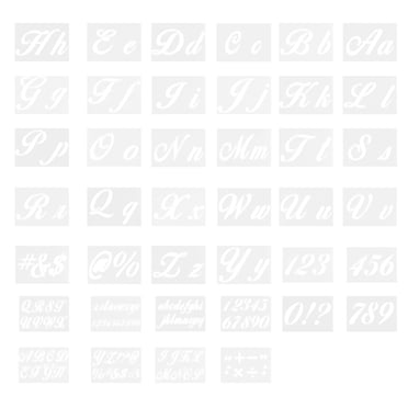 40 Pcs Pochoirs de Dessin Creux Bricolage Pochoirs de Pulvérisation pour Enfants Gabarit Peint en Vaporisateur