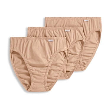 Jockey Women's Plus Size 100% Cotton Elance French Cut - 3 Pack
