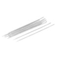 thumbnail image 1 of Unique Bargains Silver Tone Metal Bag Packing Straight Tip Stitching Needles 12cm Length 10pcs, 1 of 2