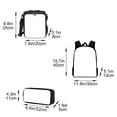thumbnail image 3 of Vaidha Starting Season 1-3 Grade Children's Backpack Three Piece Combination Set And Double Shoulder Bag Pencil Case Outdoor, 3 of 7