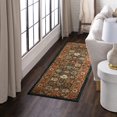 thumbnail image 4 of Mohawk Home Famalt Sapphire Woven Polyester Area Rug, 4 of 8