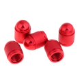 thumbnail image 4 of S SERENABLE 5 Pieces Aluminum Bike Air Valve Dust Cap Cover Red, 4 of 9