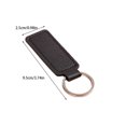 thumbnail image 3 of mmirethe Leather Lightweight Key Ring Hoop - Convenient And Durable For Everyday Suitable For Men And Women Motorcycle Keychain Plum Red, 3 of 6