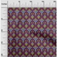 thumbnail image 1 of oneOone Tissu Georgette Viscose Imprimé Tourbillon & Paisley Ikat BTY 42 Pouces de Large, 1 of 4