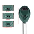 thumbnail image 4 of Noref Soil Water Sensor, Soil Moisture Sensor, 3 in 1 Moisture Sensor Meter Soil Water Monitor Hydrometer Farming Plant Flowers Garden, 4 of 9