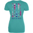 thumbnail image 2 of Summer Sun Enjoy the Waves Paddles Juniors Soft T Shirt, 2 of 2