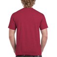 thumbnail image 2 of Gildan Tee-shirt Ultra Coton pour Homme, Rouge Cerise Antique, Très Grand, 2 of 2