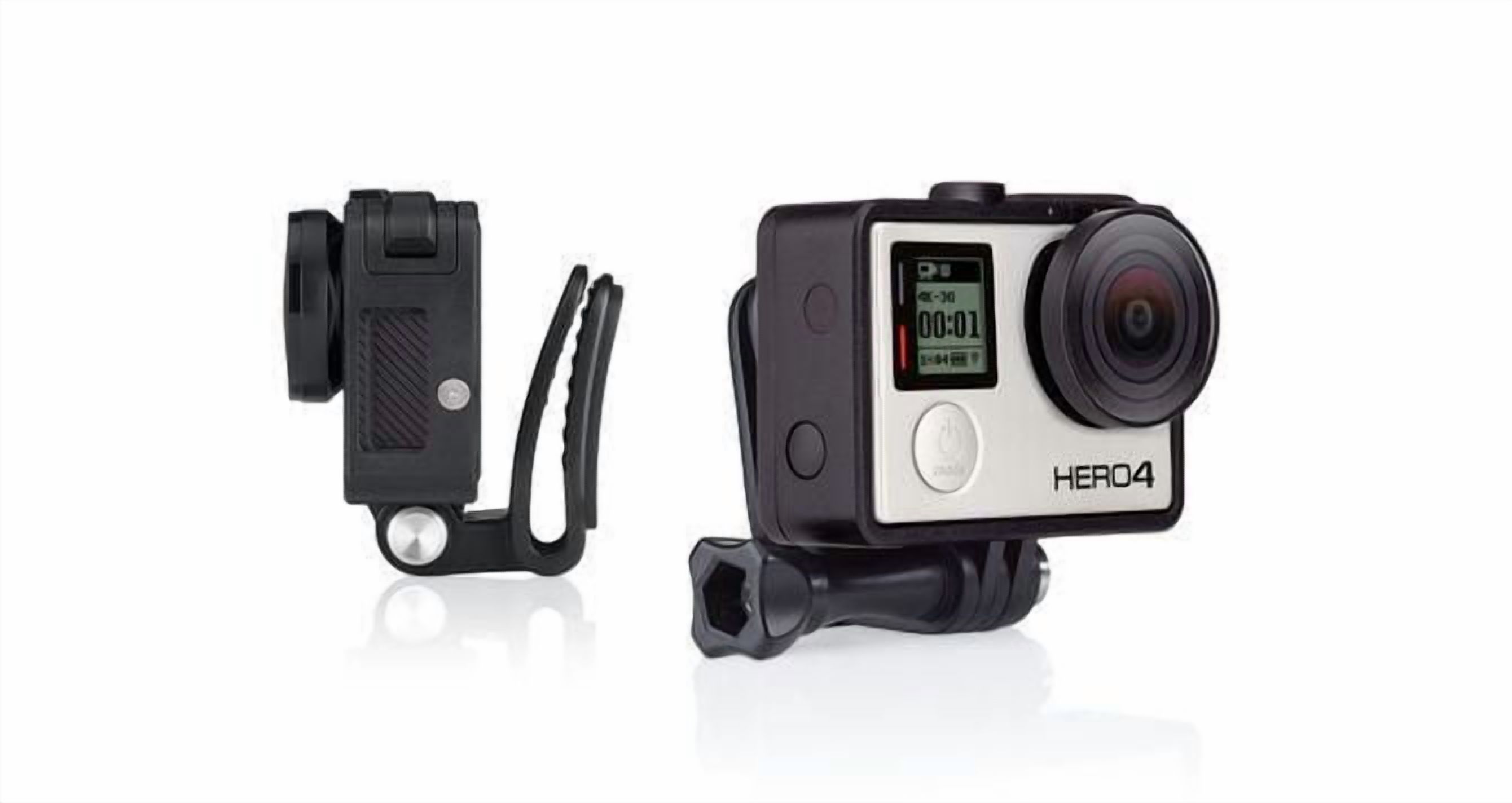 Support frontal de caméra avec pince QuickClip de GoPro