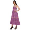 thumbnail image 2 of Moomaya Robe Maxi Sans Manches à Bretelles Spaghetti Ajustables pour Femmes Grande Taille, 2 of 6