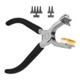 thumbnail image 3 of KLKCMS Leather Hole Punch Tool Easy to Use Hand Pliers for Belts Straps Watch Bands B, 3 of 9