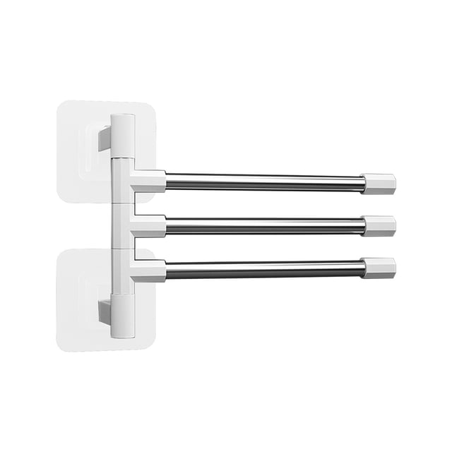 Towels for Bathroom,Swivel Towel Rack Bathroom No Hole Towel Bar Integral Hook Pole Bathroom Shelf Storage Shelf,Towel Racks for Bathroom,Bathroom Towel Rack,Towel Hooks for Bathrooms