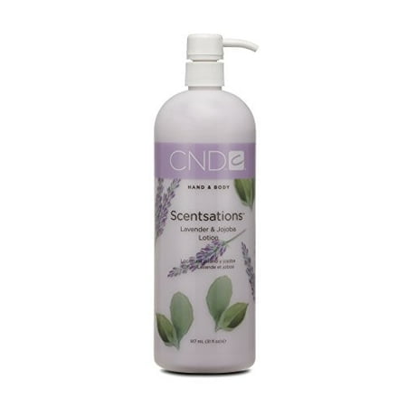 CND Hand & Body Lotion, Lavender & Jojoba, 31 Fl Oz