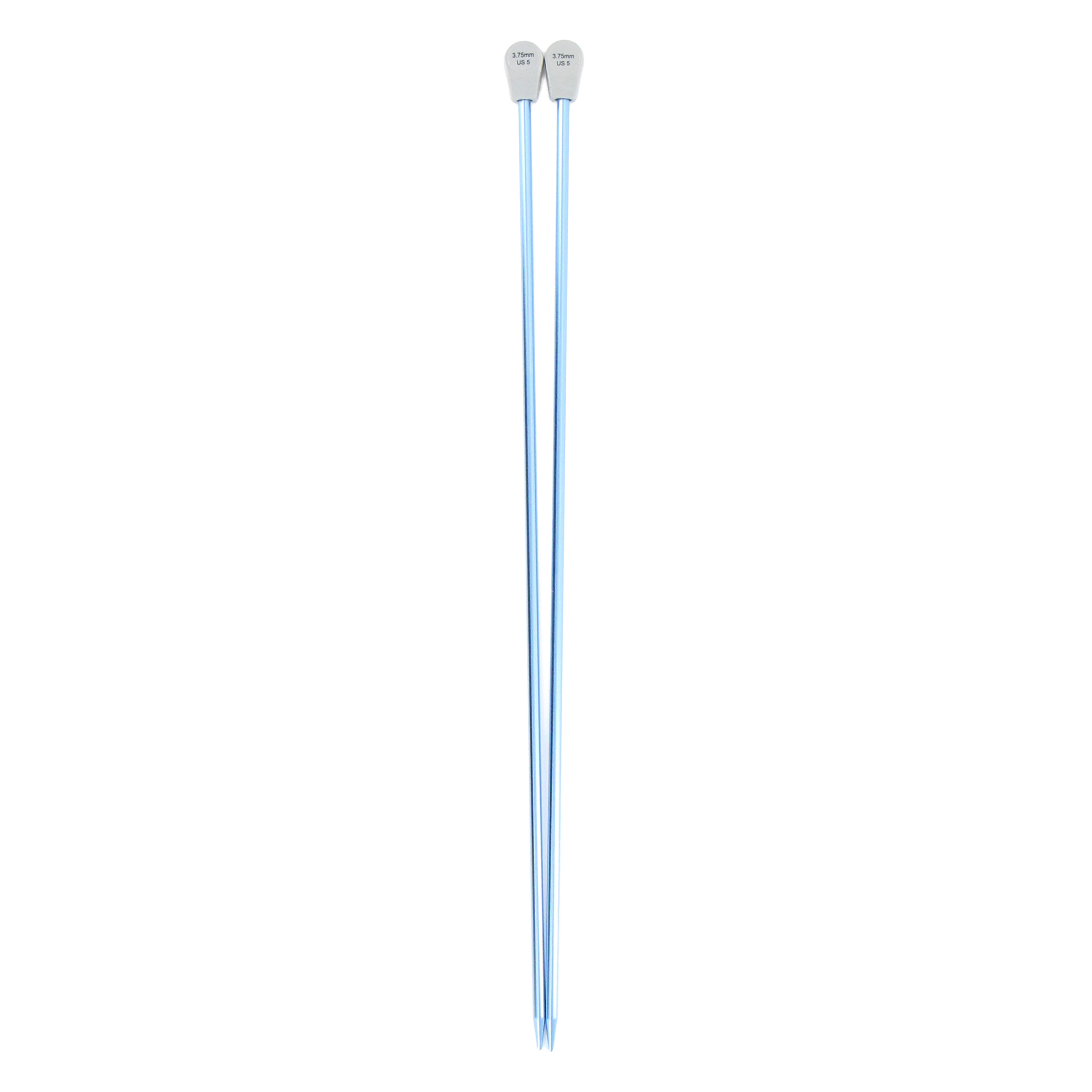 LOVE KNITTING Aluminium Single Point Knitting Needles, 30 cm (12 in