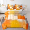 thumbnail image 1 of YST, 7Pcs, Comforter Set, Watercolor, 7-Piece, Abstract, Twin Size, 1 of 4