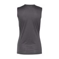 thumbnail image 3 of C2 Sport T-Shirt Sans Manches Col en V pour Femmes, P, Graphite, 3 of 3