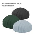 thumbnail image 3 of Xingzhi Housse de Foyers Protecteur Extérieur Cour Pare-Soleil Rond Réglable Élastique Auvent Imperméable Housses de Meubles Gris 85x40cm, 3 of 6