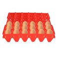 thumbnail image 4 of Plateau à Ufs, 5 Pcs Plateaux à Ufs Robustes 30 Cellules pour Poulailler pour Ferme Rouge, Bleu, Jaune, Vert, 4 of 8