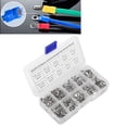 thumbnail image 1 of Terminals, Electric Wire Connerctor Kit Wire Terminal Kit Non Insulated Electrical Connectors  Terminal Connectors  for Automotive Circuits, 1 of 8