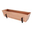 thumbnail image 1 of Achla C08C-K4 2 x 4 Railings Flower Box with Brackets, Copper - Small, 1 of 1