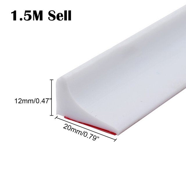 Bande de Barrière de Rétention d'Eau 1,5m Séparation Sec & Humide Bande de Joint en Silicone