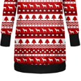 thumbnail image 5 of Women Christmas Long-Sleeved Cardigan Mid-Length Outwears, 5 of 5