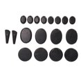 thumbnail image 4 of Heated Massage Stones, Reduce Discomfort Basalt Smoothing Surfaces Massage Stone Different Size  For Athletes For Home Care 110V,220V, 4 of 8