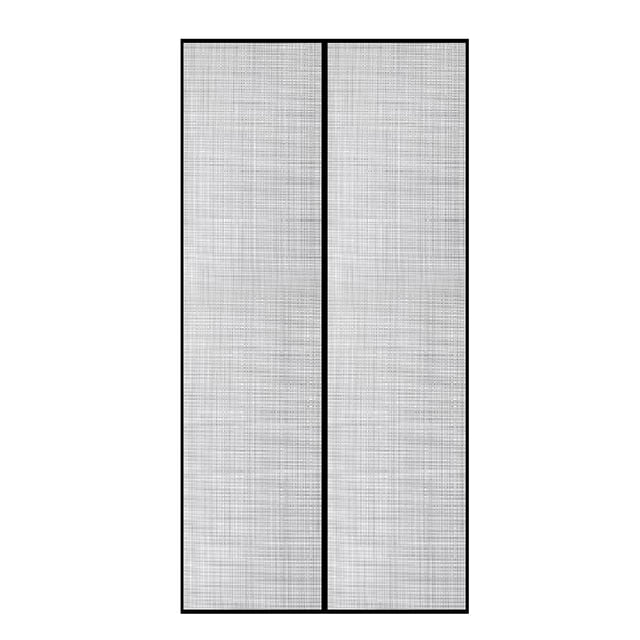 Labymos Upgrade Hands Free Magnetic Screen Door Mesh Curtain Keeps Bugs Out Full Frame Magnets