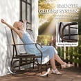 thumbnail image 4 of Outsunny Chaises connectées à l'extérieur pour deux, 4 of 10