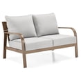thumbnail image 4 of Better Homes & Gardens Prado 4-Piece Steel Patio Outdoor Conversation Set, Brown, 4 of 9
