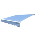 thumbnail image 2 of ALEKO Auvent Rétractable Motorisé pour Patio 12 x 10 Pieds Pare-Soleil Bleu Ciel, 2 of 10