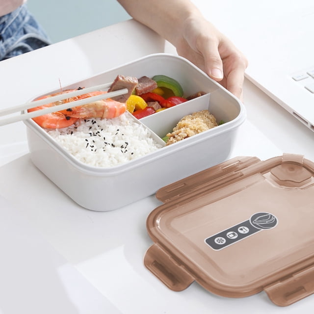 Dvkptbk Microwaveable Plastic Preservation Box Sealed Multi Compartment Bento Box Portable Student Lunch Box Lunch Box Dinner Pail Kitchen Storage & Organization Storage & Organization