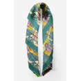 thumbnail image 2 of Bimba Womens Rectangular Printed Cotton Voile Scarf Neck Head Wrap-40 x 80 Inches, 2 of 7